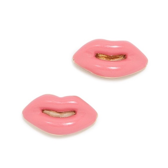 KATE SPADE • Lip Stud Earrings - Picture 1 of 3